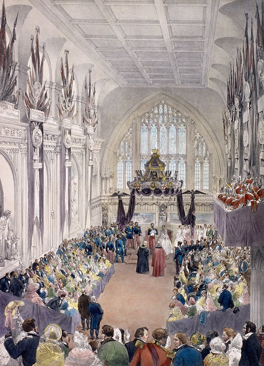 Napolyon III ve İmparatoriçe Eugenie, Guildhall