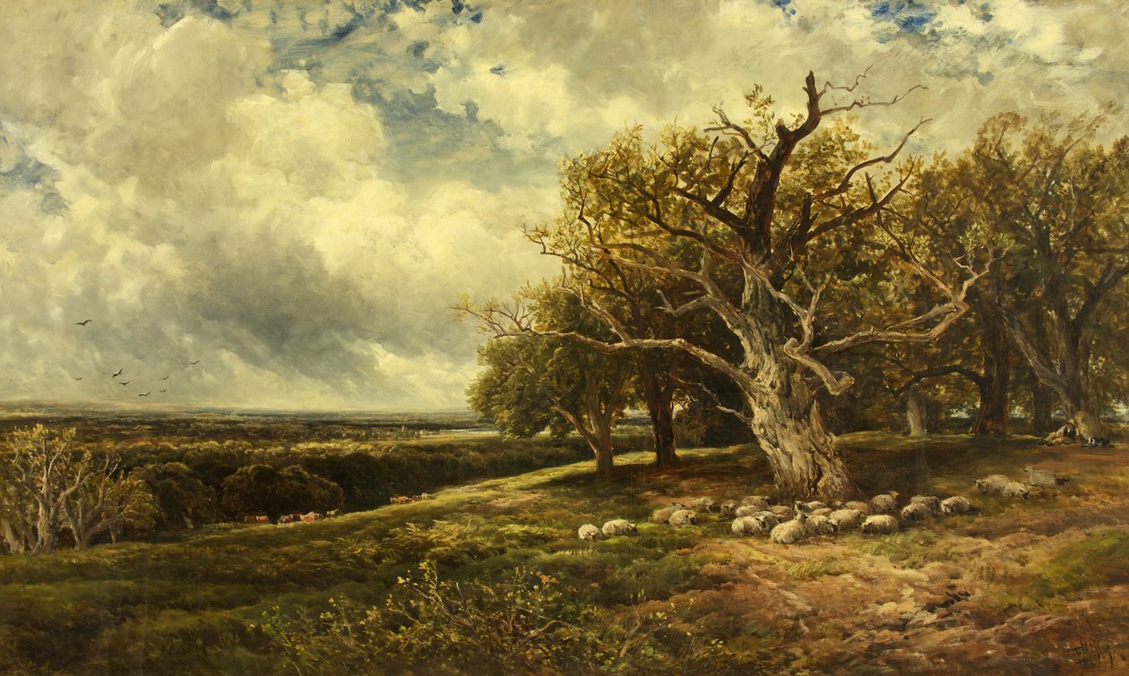 Manzara - Vadinin Karşısı by Edmund Morison Wimperis