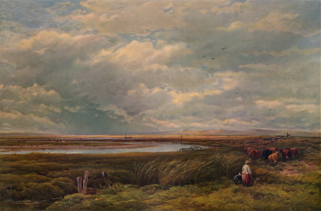Barmouth yakınlarında, 1883, 1938 by Edmund Morison Wimperis