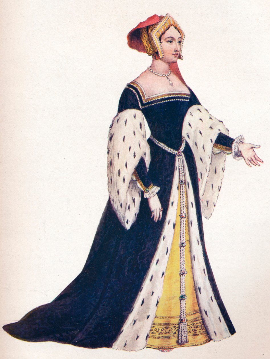 Anna Boleyn veya Anne Bullen, İngiltere Kraliçesi 1533, 1902 by Edmund Thomas Parris