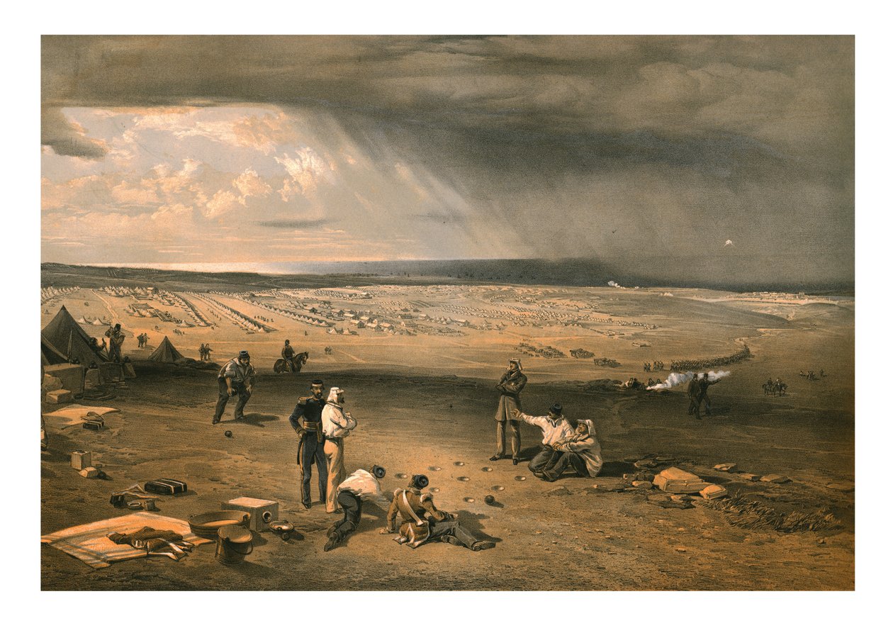 3. Tümen Kampı, 9 Temmuz 1855. by Edmund Walker