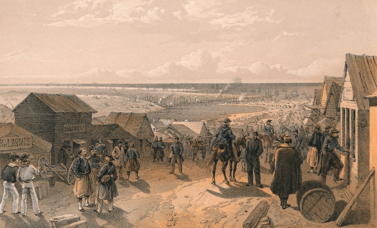 Kamiesch, 1856 by Edmund Walker