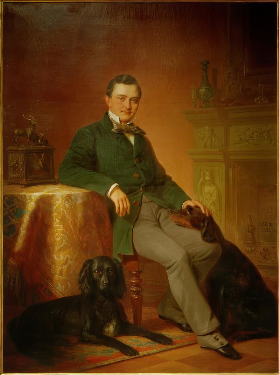E.Wodick, toprak sahibi Schneider by Edmund Wodick