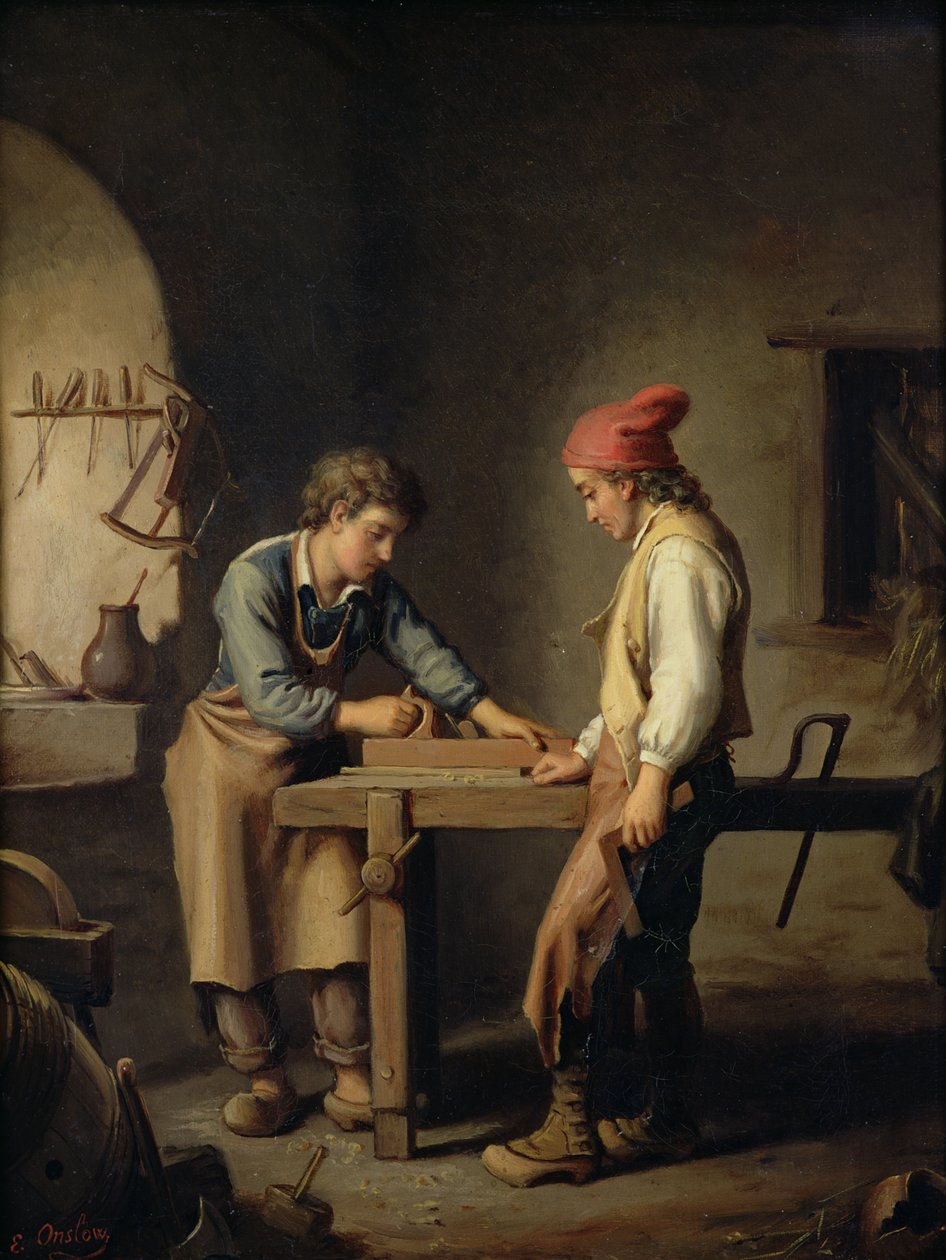Genç Çırak, 1903 öncesi by Edouard Amable Onslow