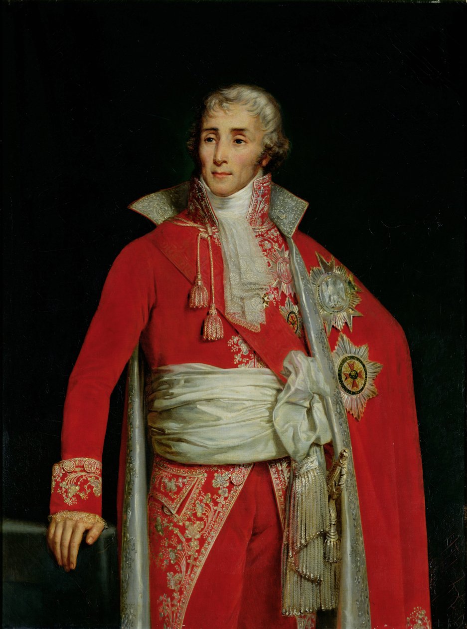 Otranto Dükü Joseph Fouche (1759-1820) Portresi by Edouard Louis Dubufe