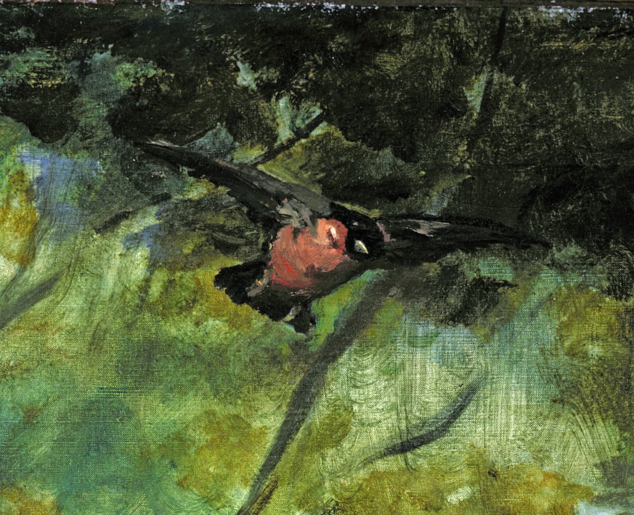 Dejeuner sur lHerbe, 1863 tuval üzerine yağlıboya, 2310 detayı by Édouard Manet