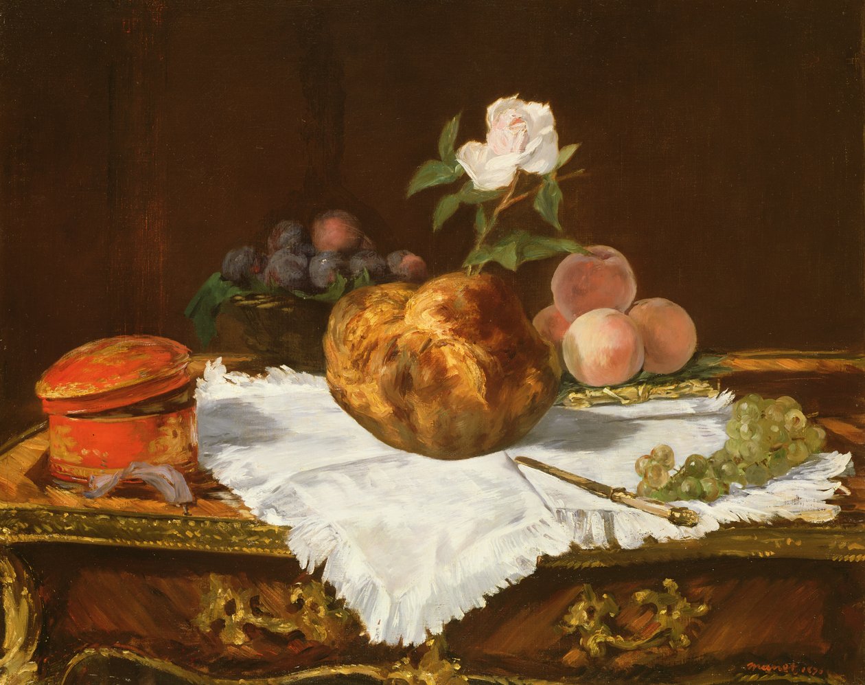 La Brioche, 1870 by Édouard Manet