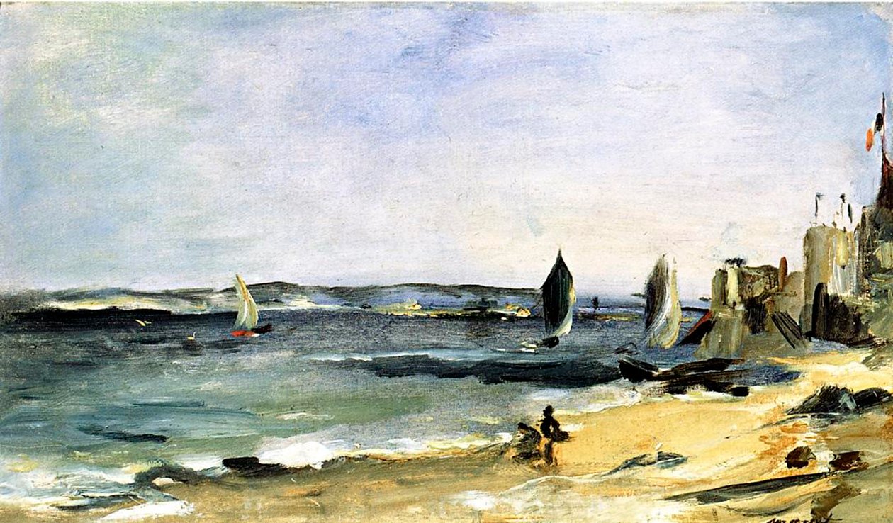 Deniz Kıyısı, Arcachon, 1871 by Édouard Manet