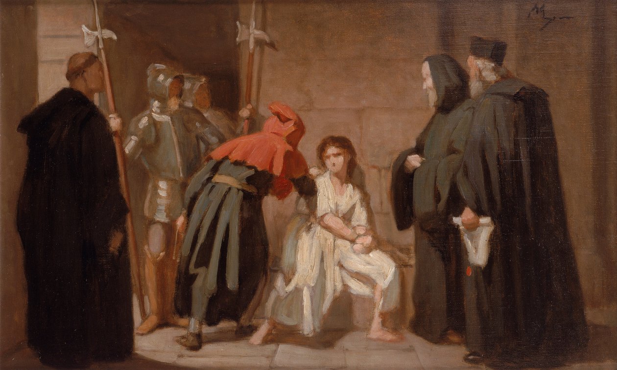 Engizisyon mahkemesi by Edouard Moyse
