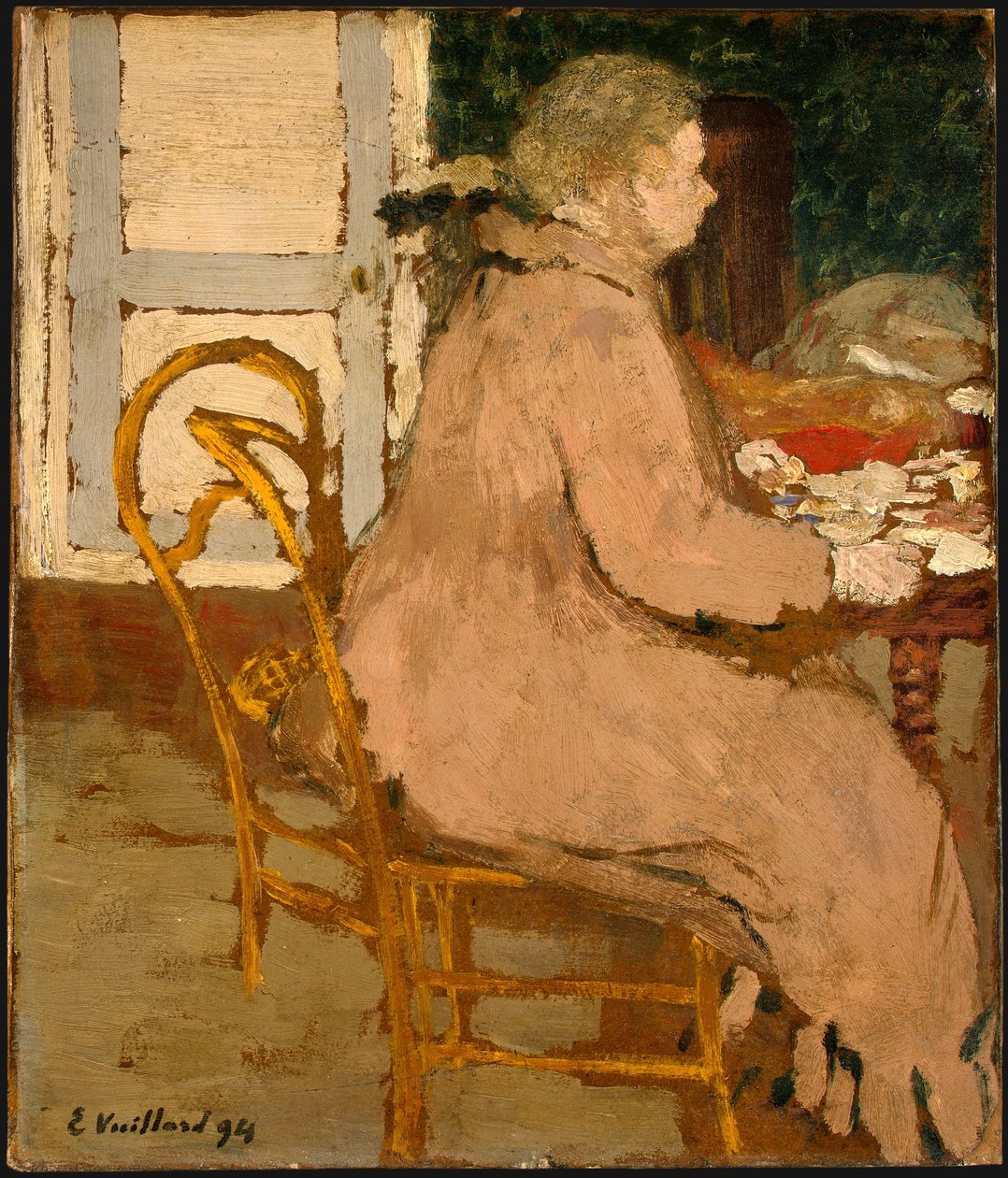 Petit Dejeuner İngilizce: Kahvaltı Almanca: Frühstücken by Edouard Vuillard