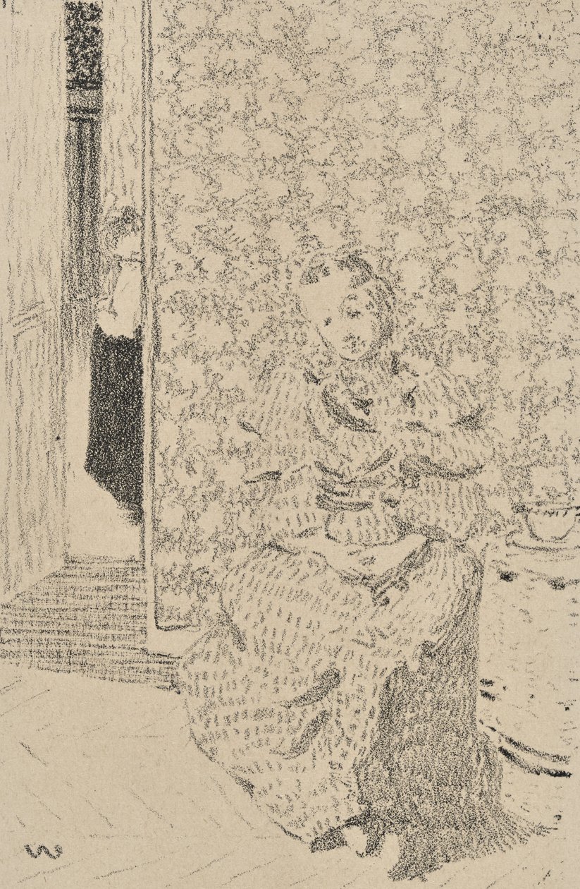 İçişleri, 1893 by Edouard Vuillard
