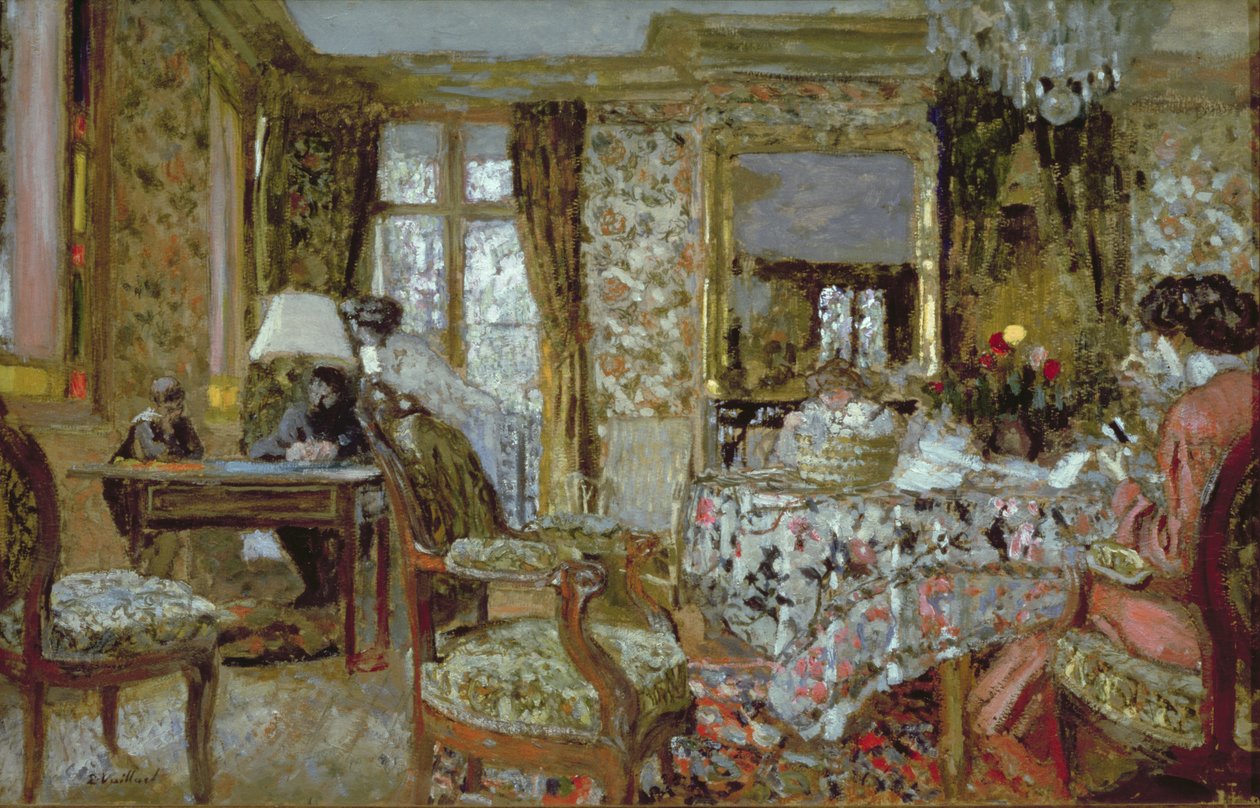 İç mekan, 1904 by Edouard Vuillard
