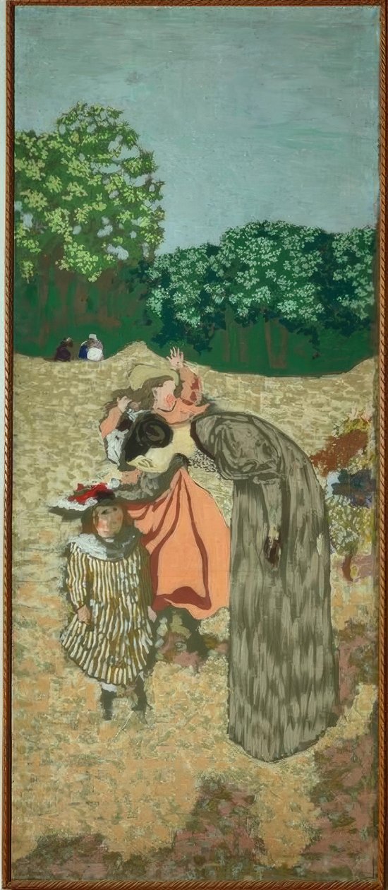 Halk bahçeleri: sorgulama by Edouard Vuillard