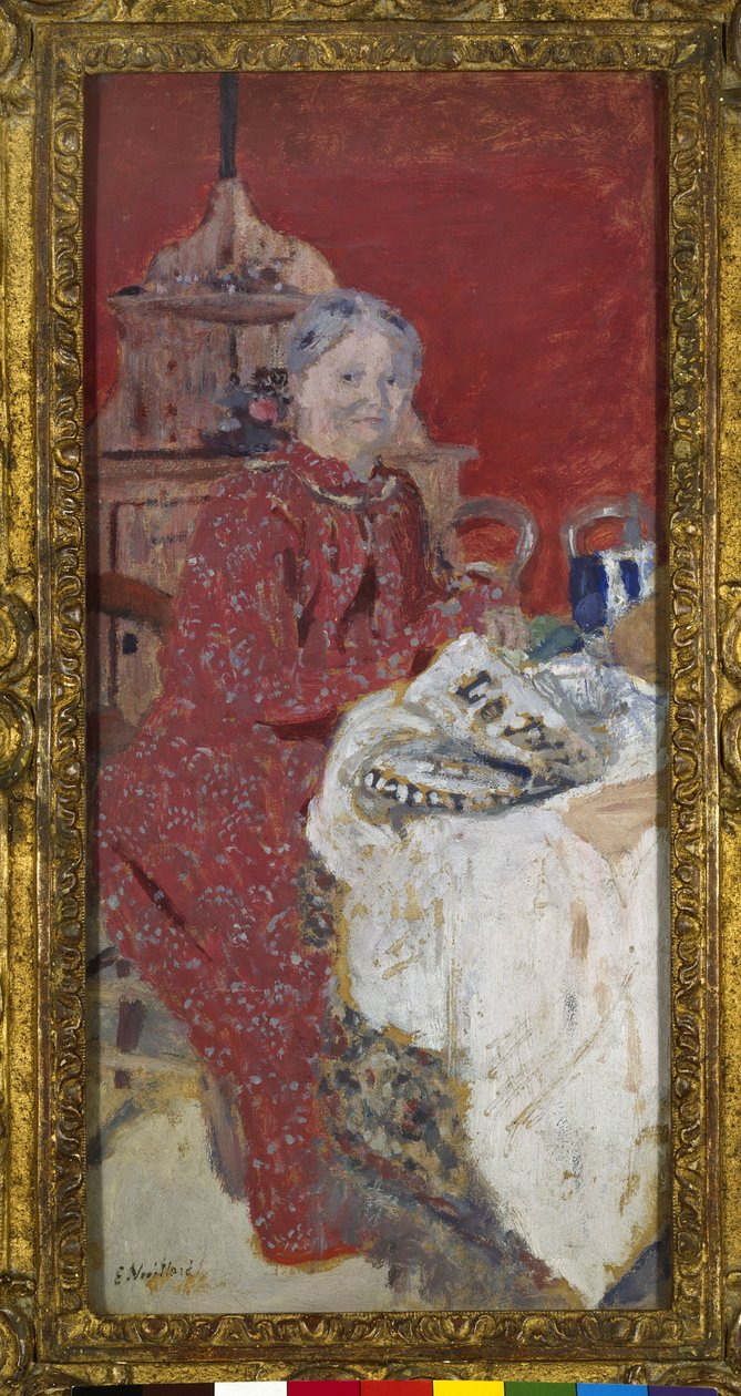 ಟರ್ಕಿಶ್ ಲಂಚ್, 1890 by Edouard Vuillard