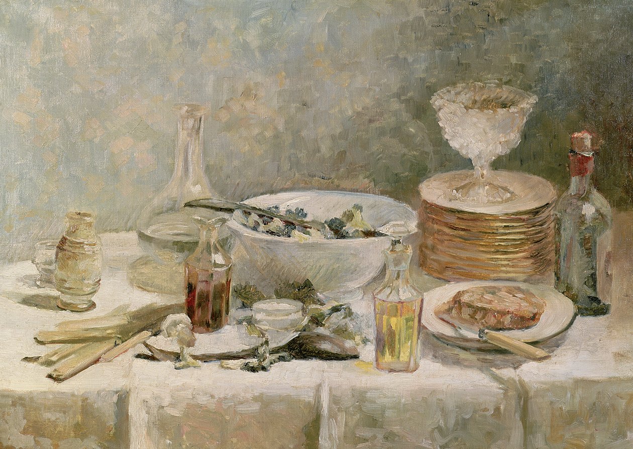 Salatalı Natürmort, c.1887-88 by Edouard Vuillard