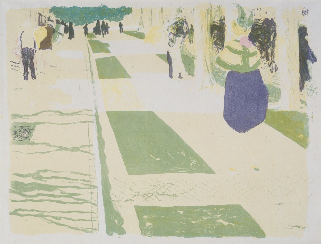 Cadde, 1899 by Edouard Vuillard