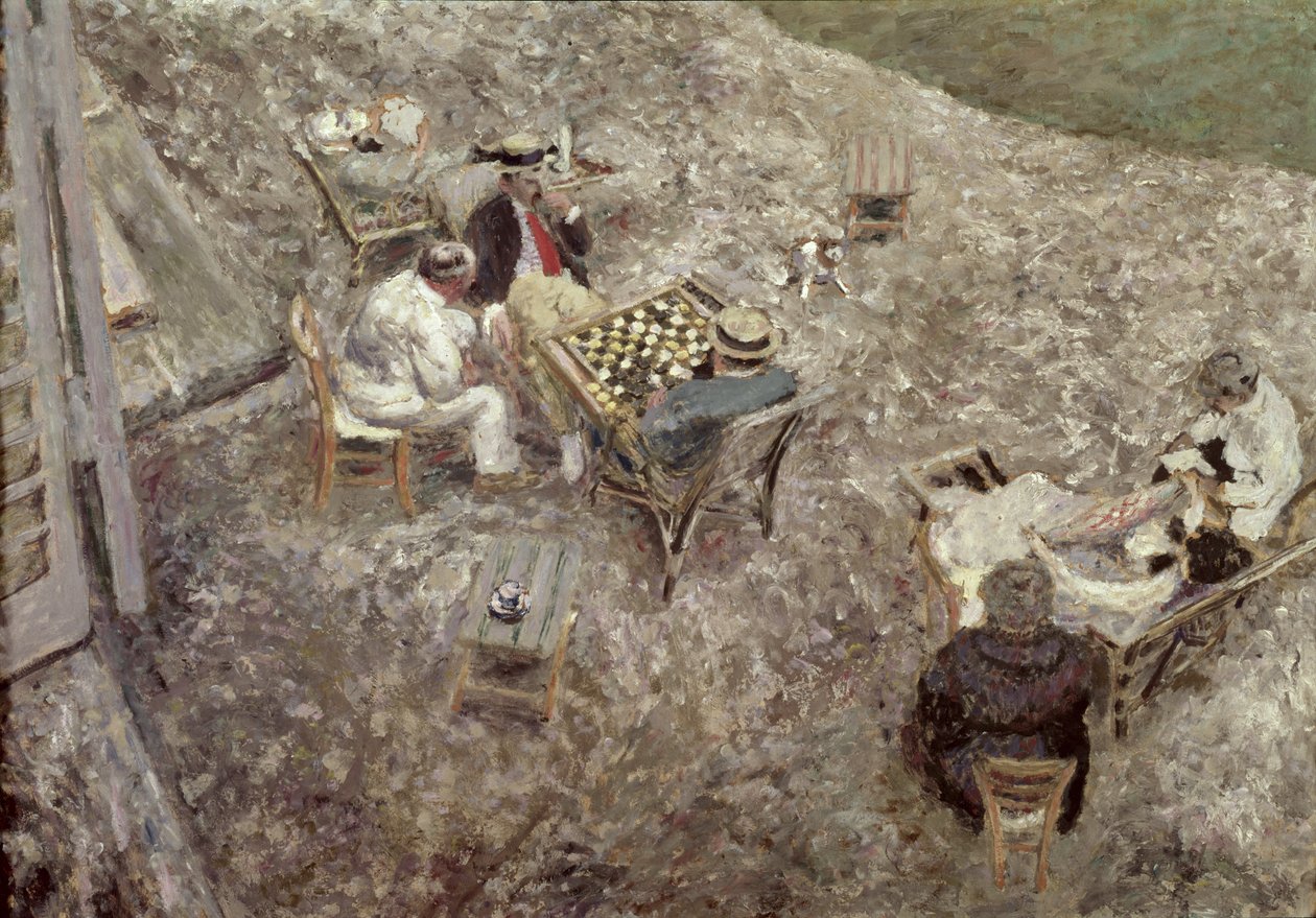 Dama Tahtası by Edouard Vuillard