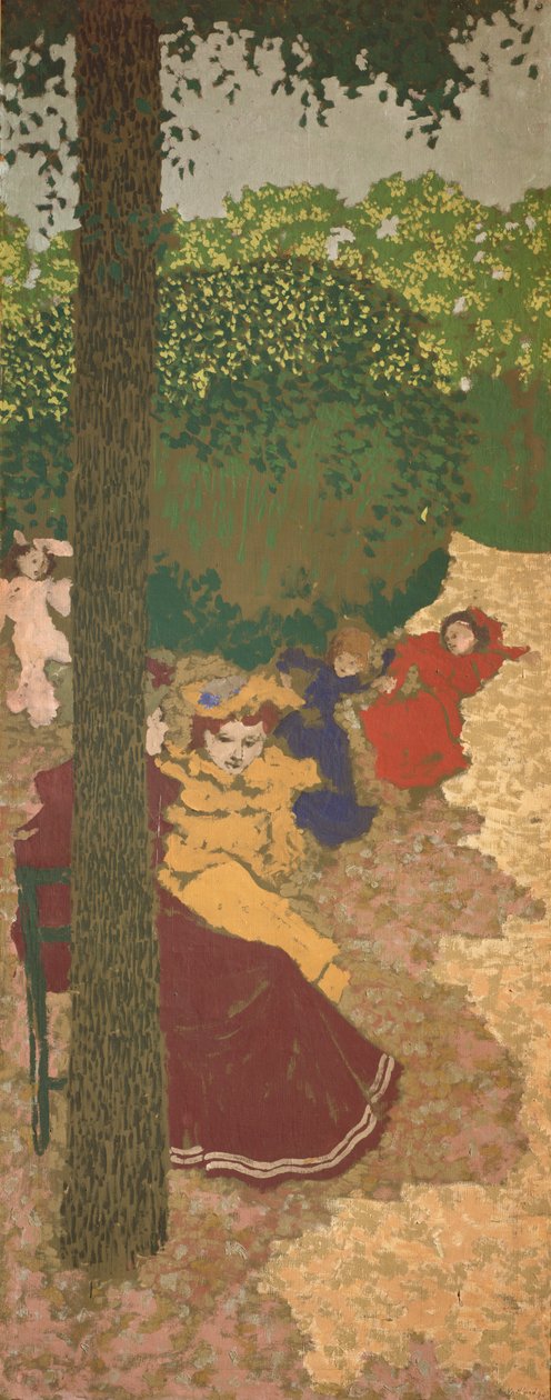 A Midway, Long Beach, California, c.1910-20 by Edouard Vuillard
