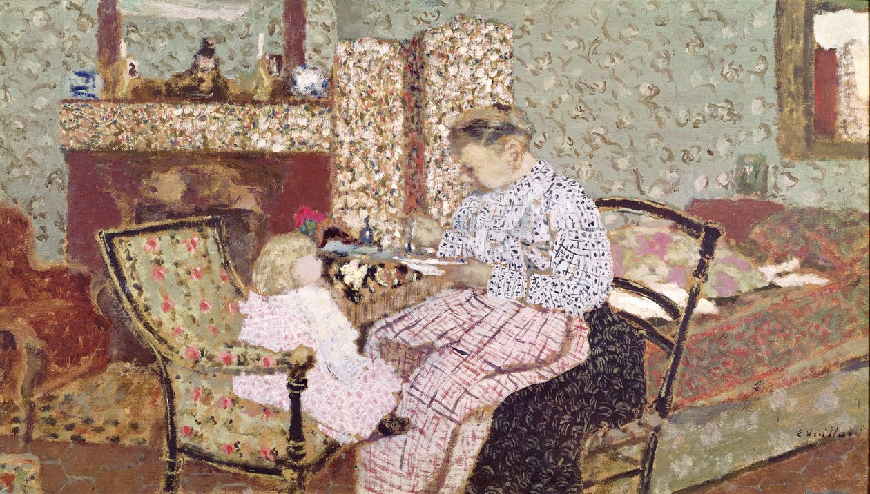 Çocuğu Besleyen Kadın (Annette, Ker Xavier Roussel