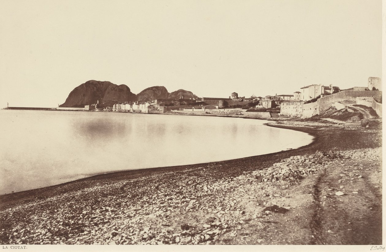 La Ciotat, 1860 civarı (fotoğraf) by Edouard-Denis Baldus