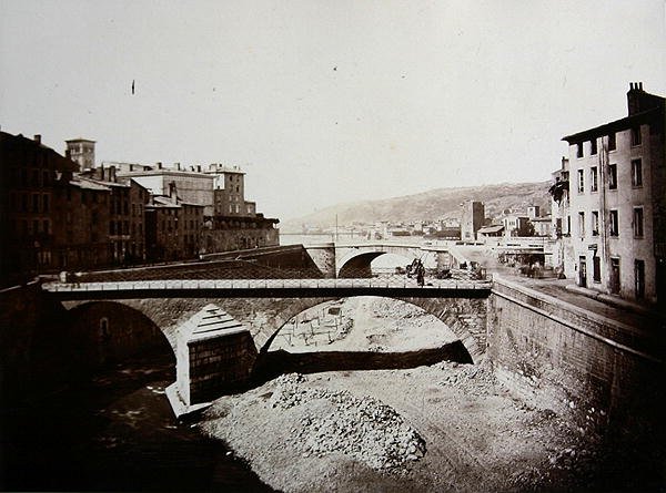 Viyana manzarası (fotoğraf) by Edouard Denis Baldus
