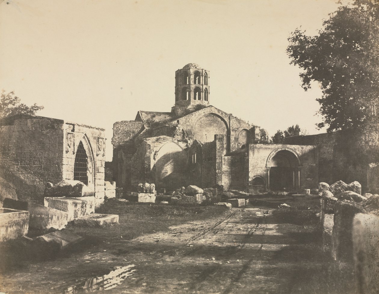 Arles yakınlarındaki Saint-Honorat by Édouard Baldus