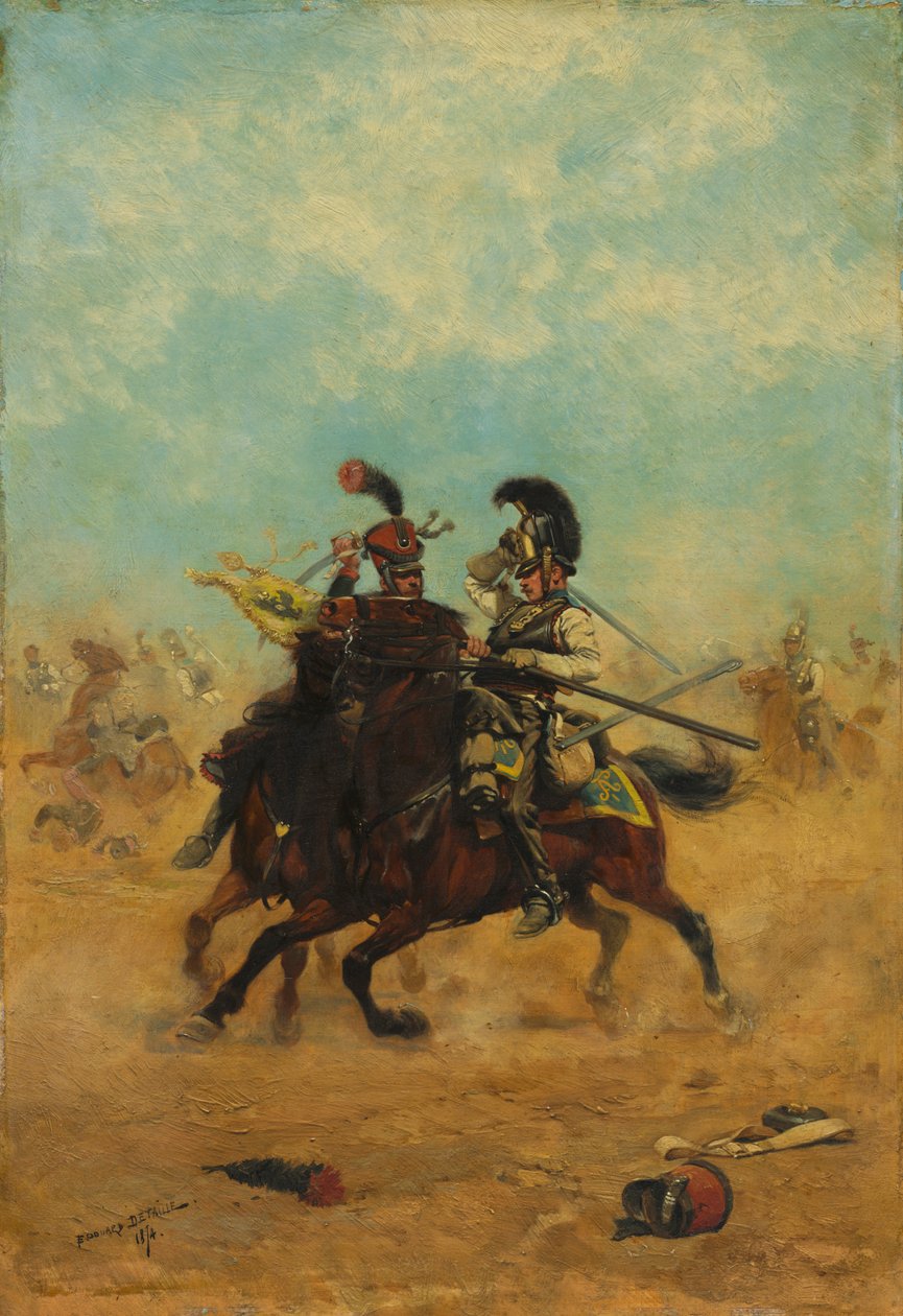 Renkler için Savaş by Edouard Detaille