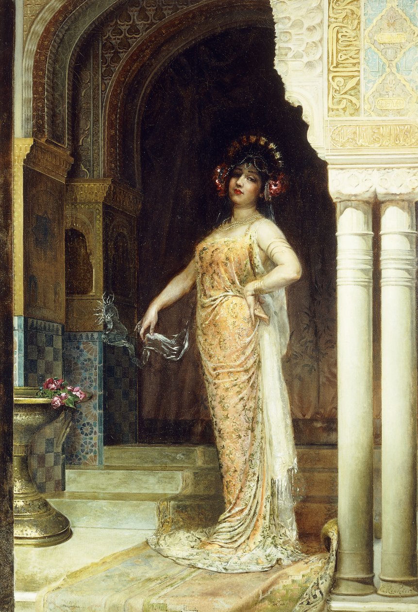 Odalık; L"Odalisque, by Edouard Frederic Wilhelm Richter