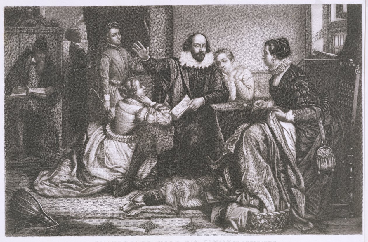 Shakespeare, Ailesiyle birlikte, Stratford