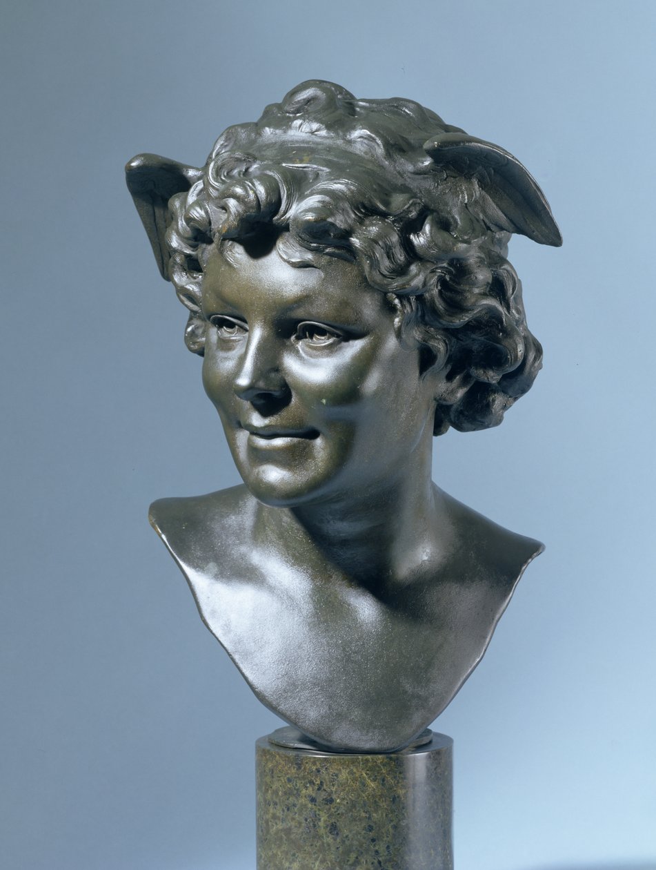 Merkür Başkanı (bronz) by Edouard Lanteri