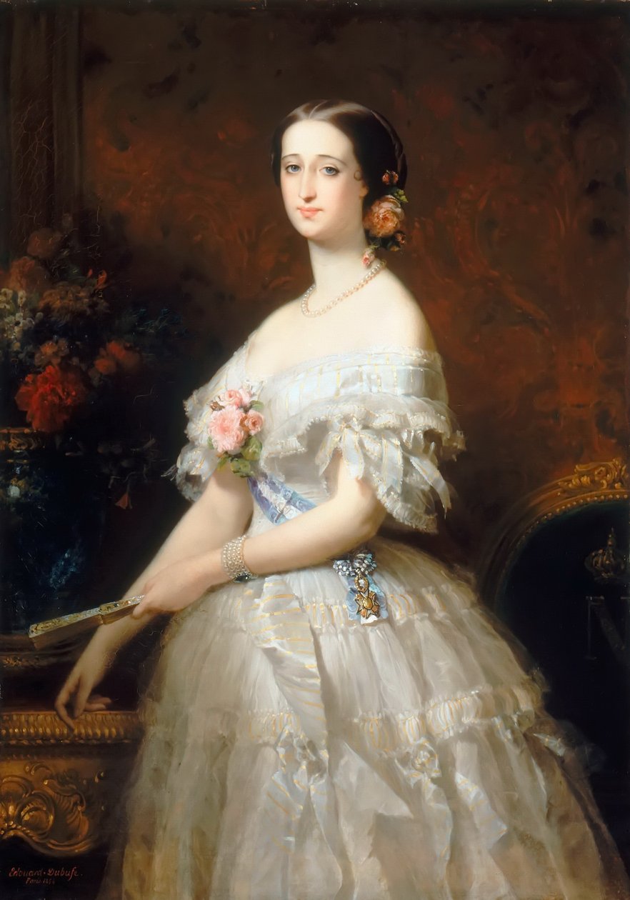 Eugenie de Montijo, Fransız İmparatoriçesi by Edouard Louis Dubufe
