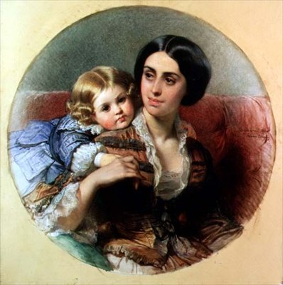 anne şefkati by Edouard Louis Dubufe