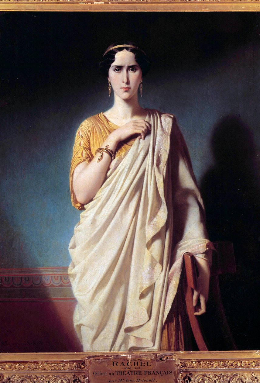 Matmazel Rachel (1821-1858) adlı aktris Elisabeth Felix