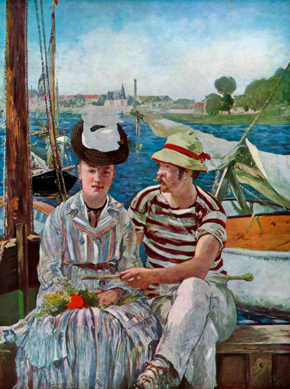 Argenteuil, 1874. by Édouard Manet