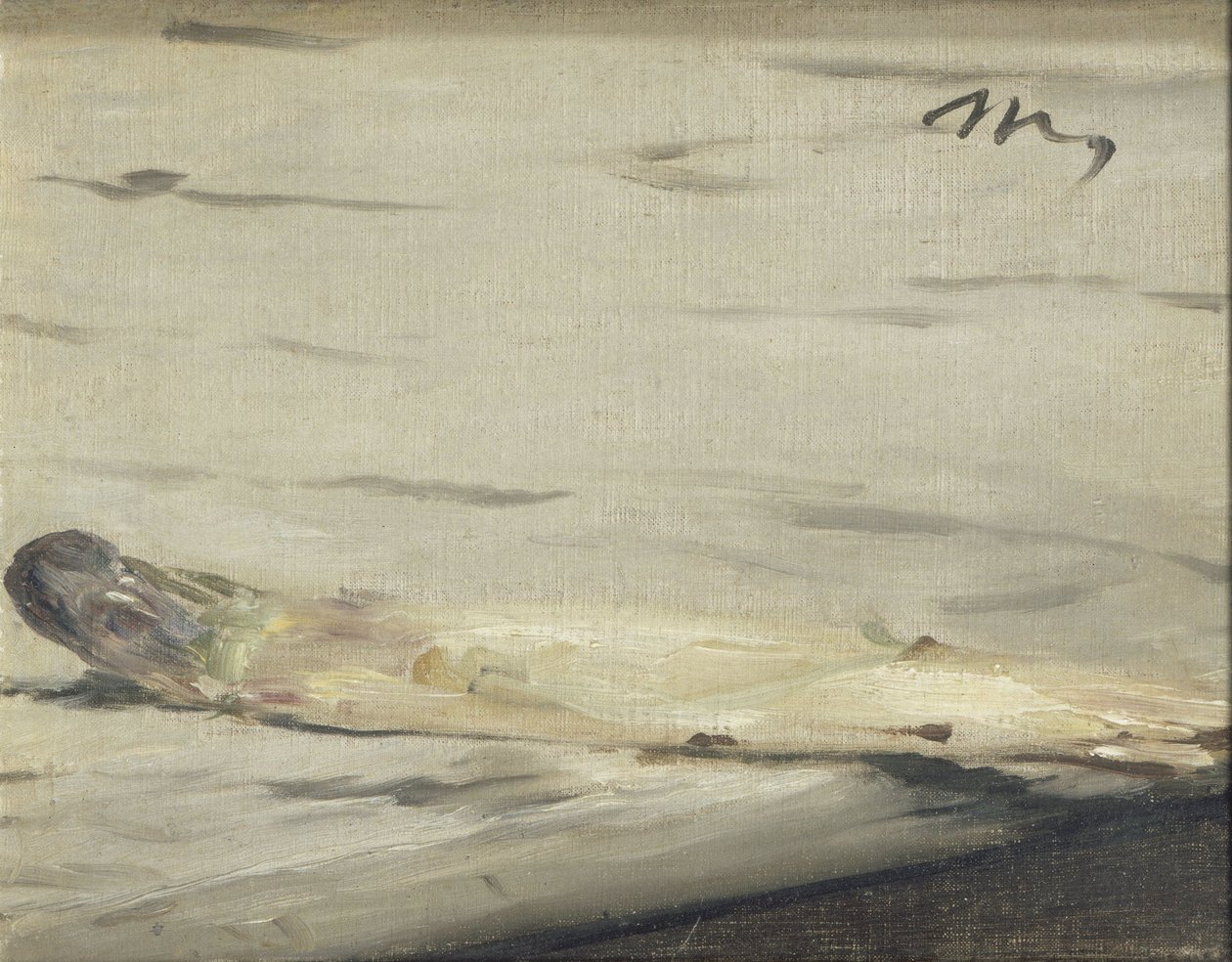 kuşkonmaz, 1880 by Édouard Manet