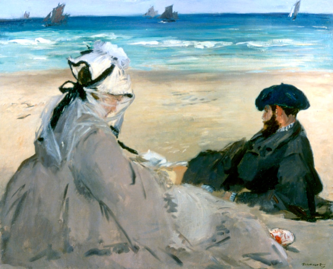Sahilde, 1873 by Édouard Manet