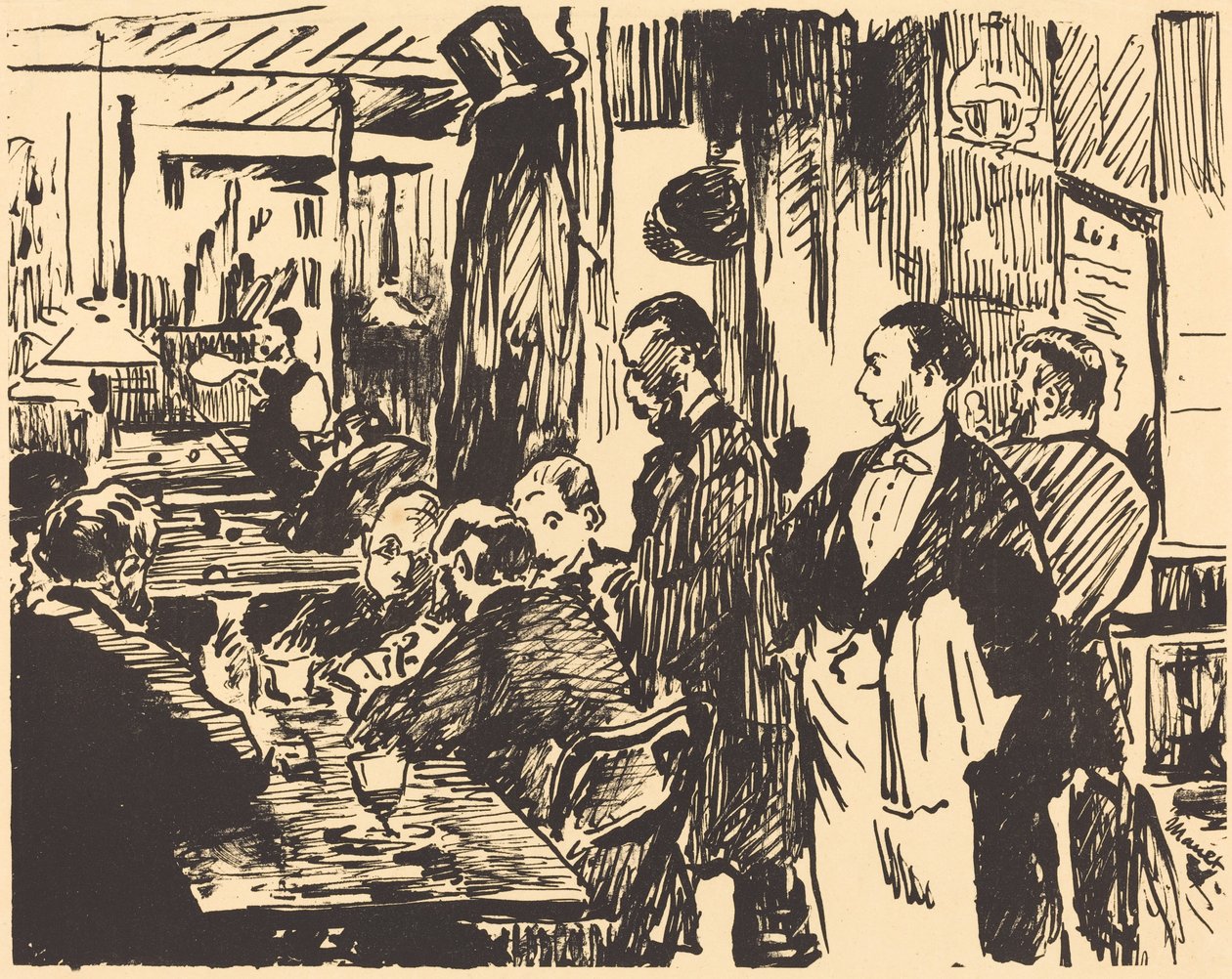 Kafede by Édouard Manet