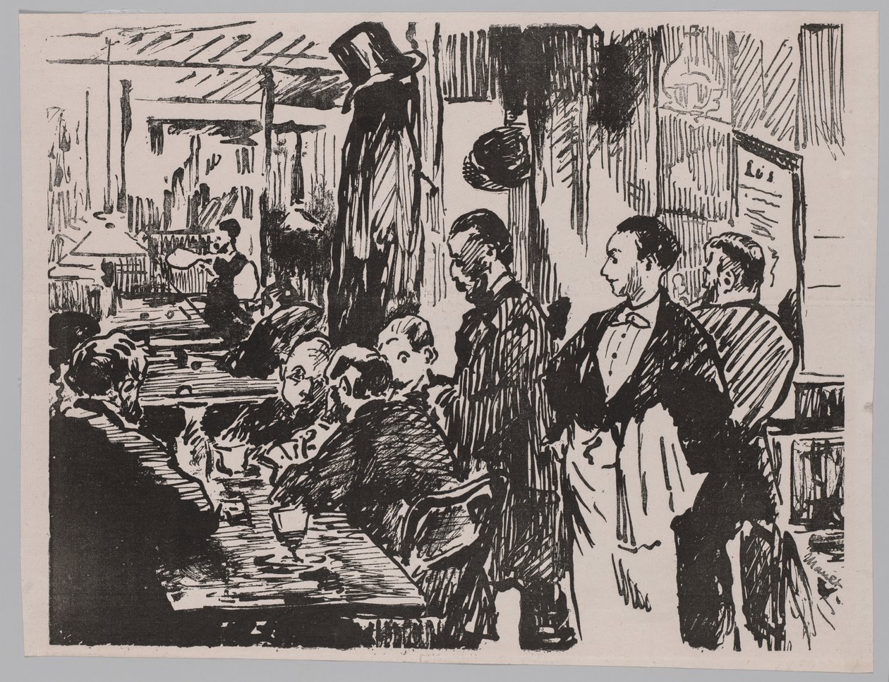 Kafede by Édouard Manet