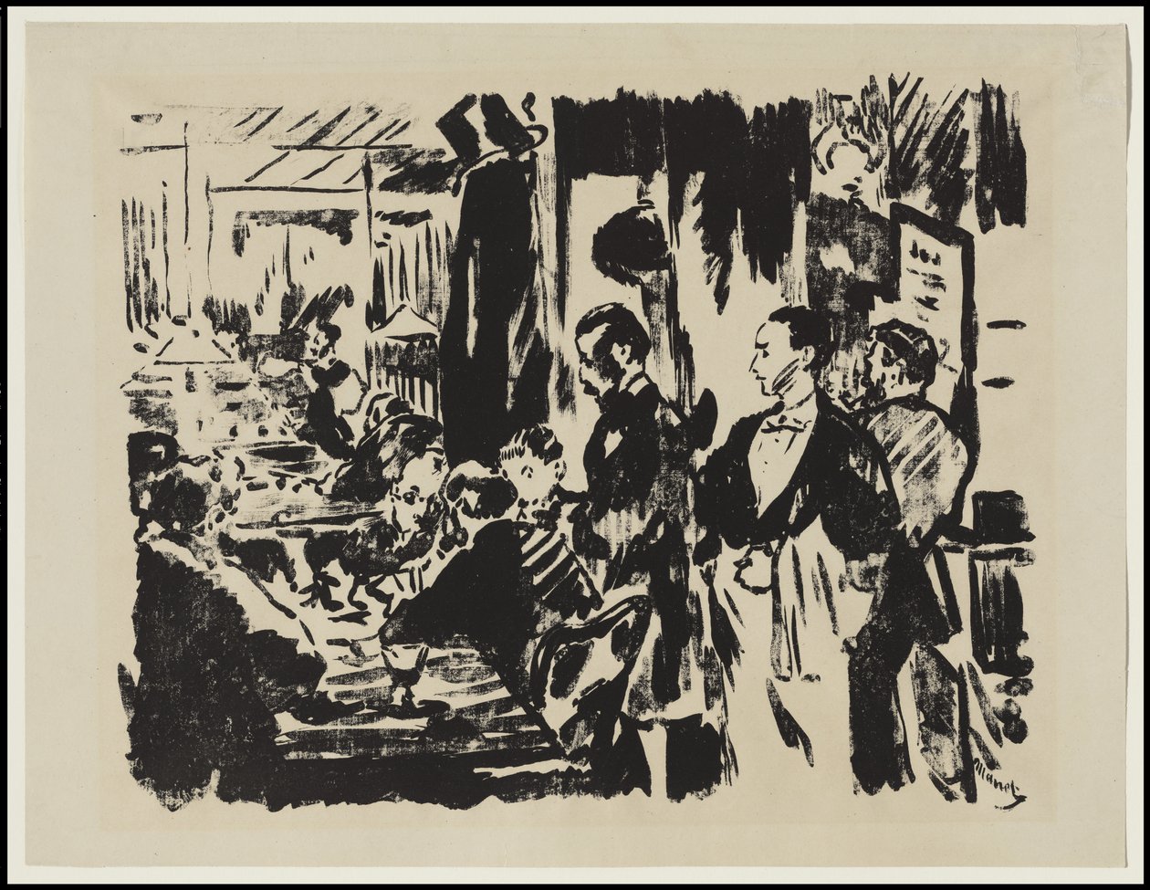 Kafede, 1874 by Édouard Manet