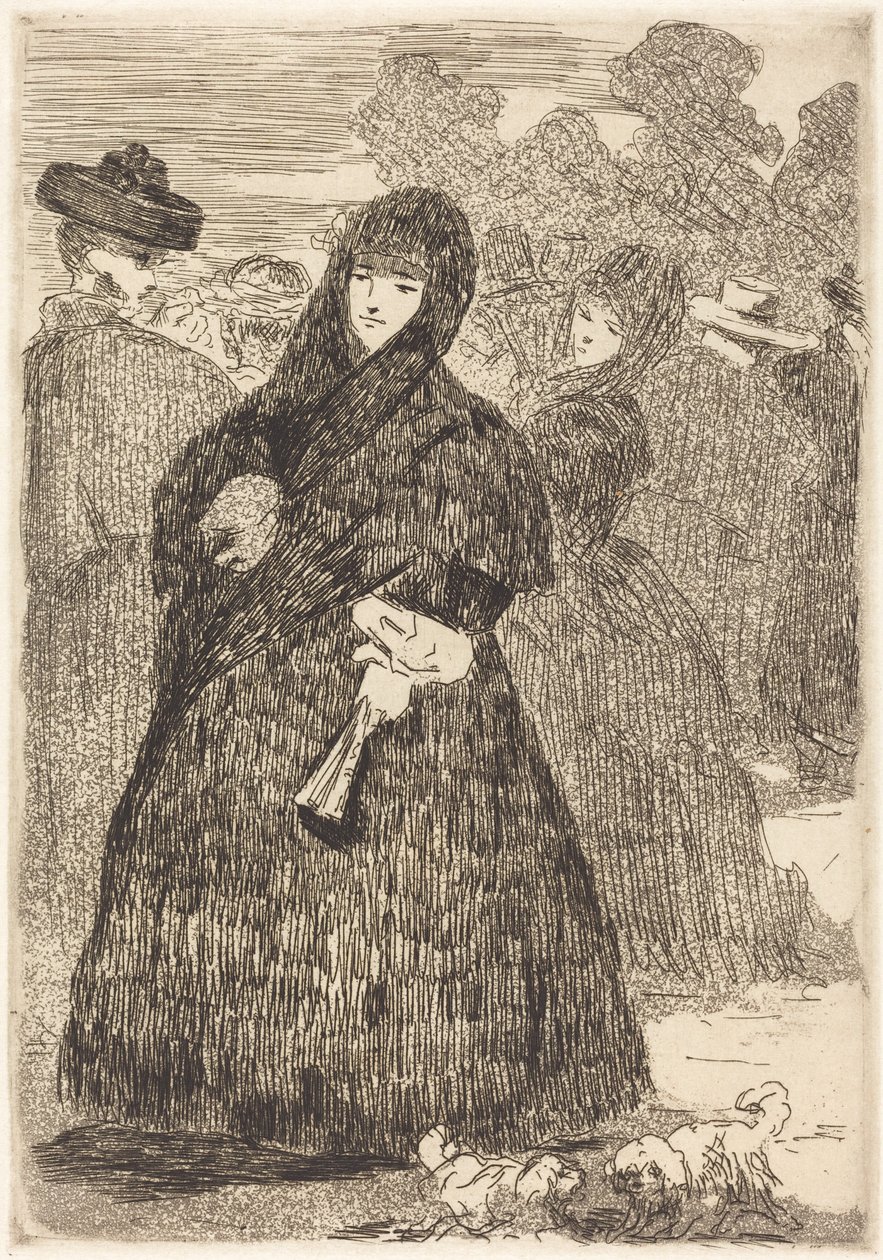 Prado'da (Au Prado) by Édouard Manet