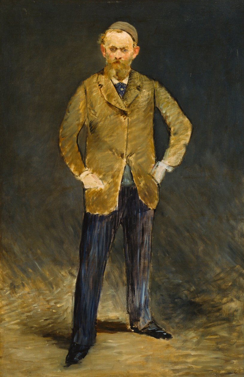 Otoportre - Edouard Manet (1832-1883), tuval üzerine yağlı boya (95.4x63.4 cm) by Édouard Manet