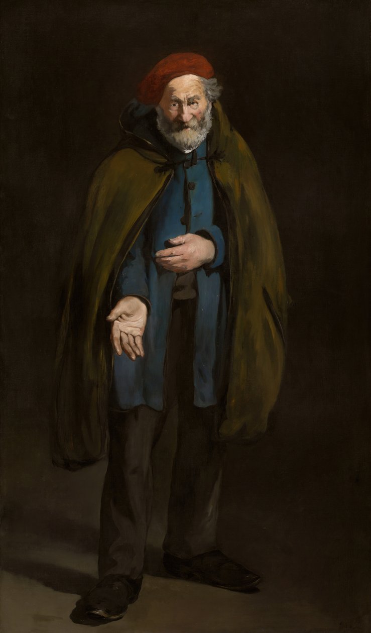 Kabanlı Dilenci Filozof, 186567. by Édouard Manet