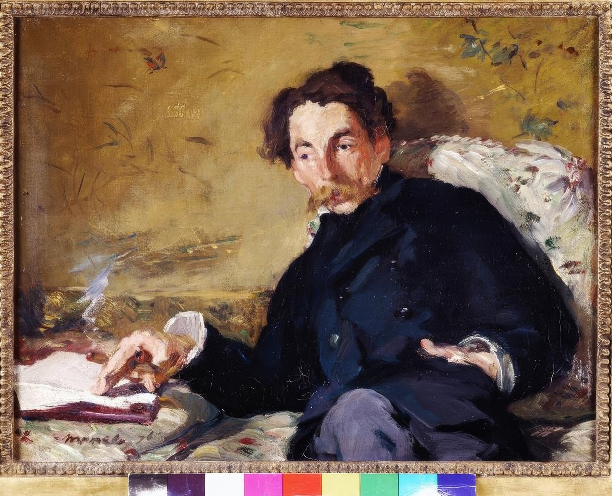 Bildnis von Stephane Mallarme by Édouard Manet