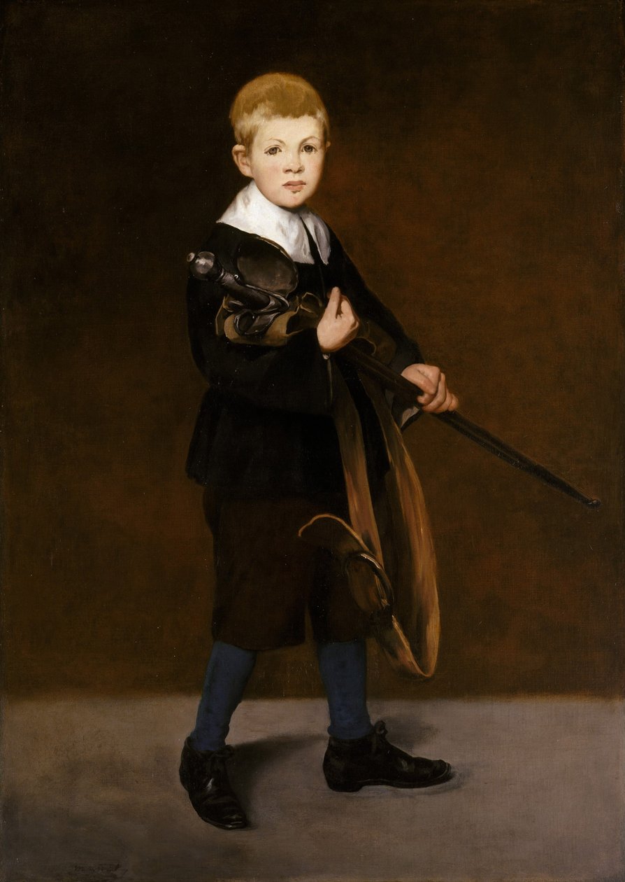 Kılıçlı çocuk by Édouard Manet