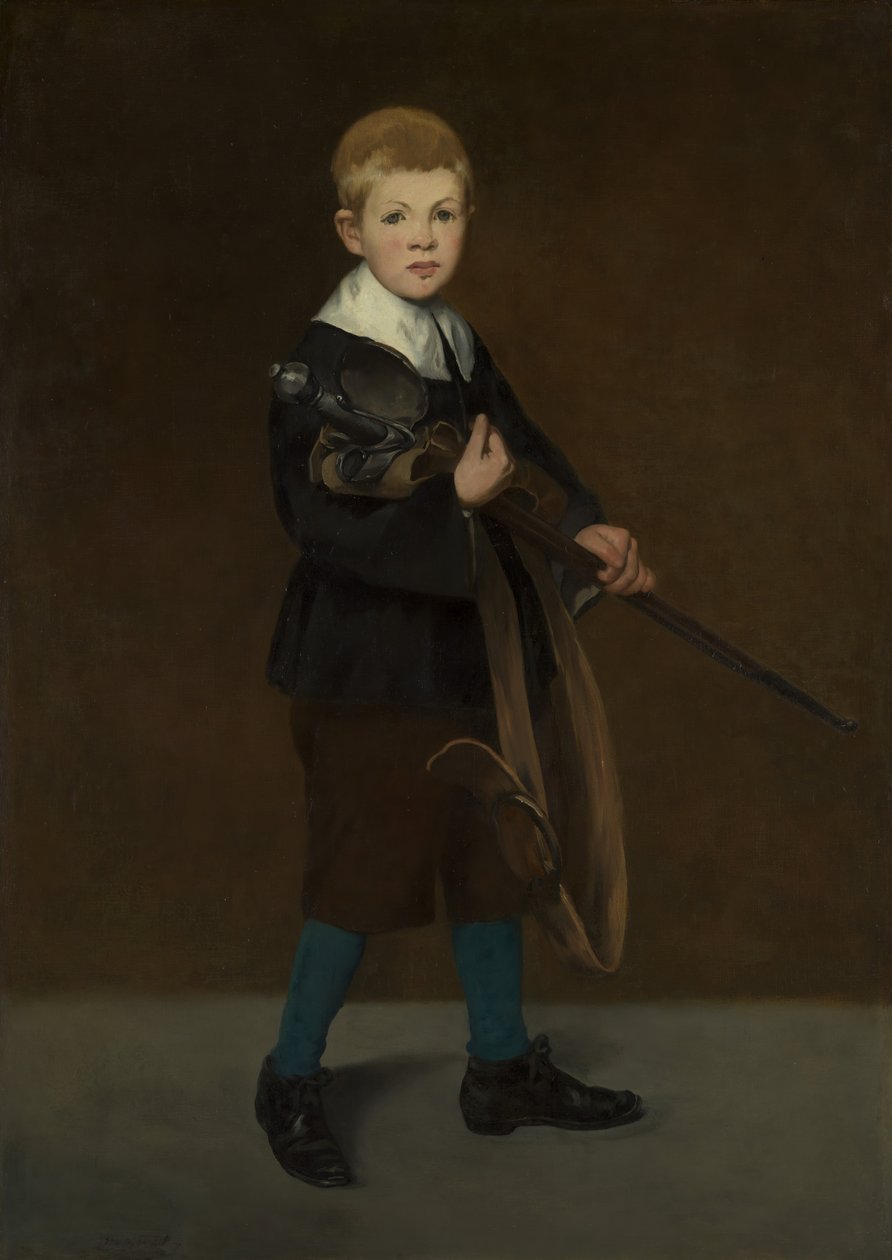 Kılıçlı Çocuk, 1861. by Édouard Manet