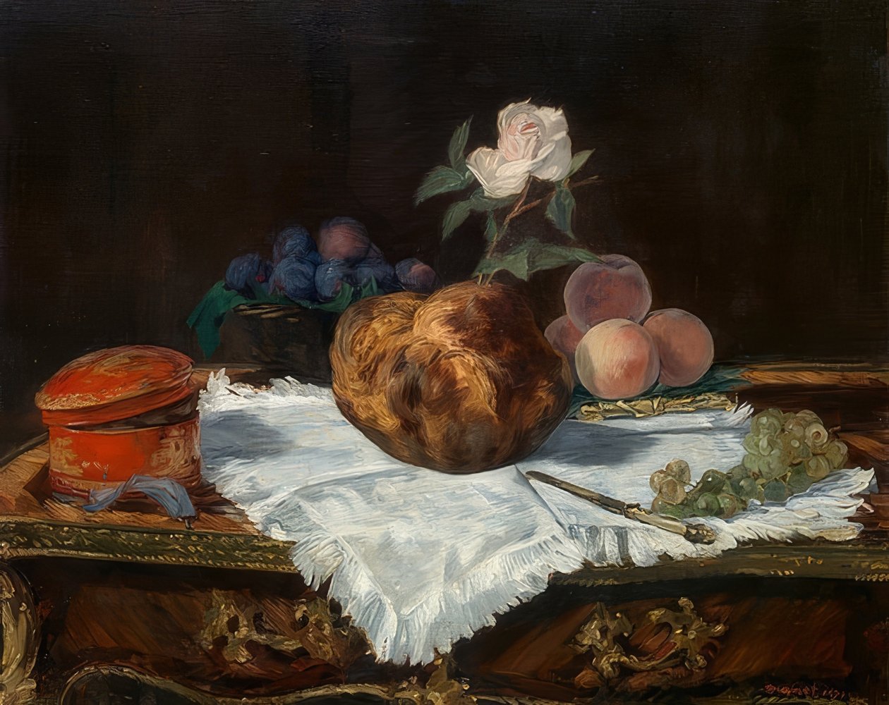 Çörek. 1870 by Édouard Manet