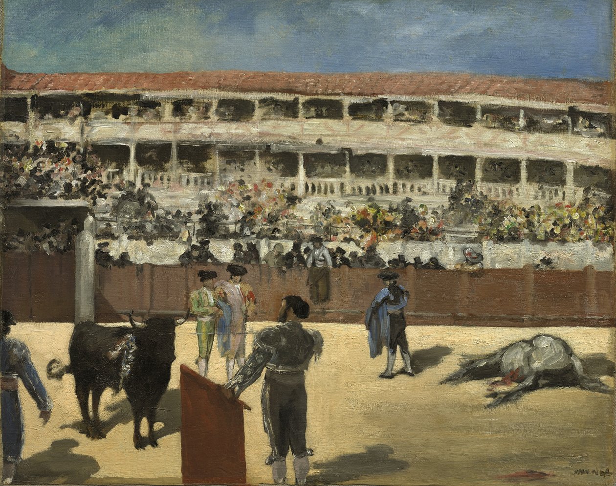 Boğa Güreşi, 1865-66 by Édouard Manet