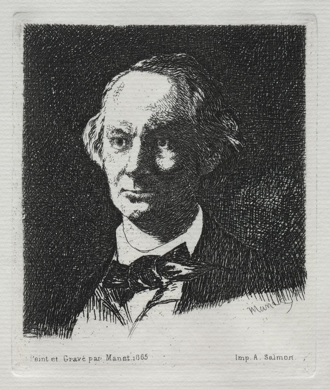 Charles Baudelaire by Édouard Manet