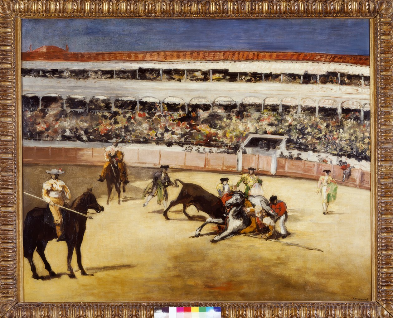 boğa güreşi by Édouard Manet