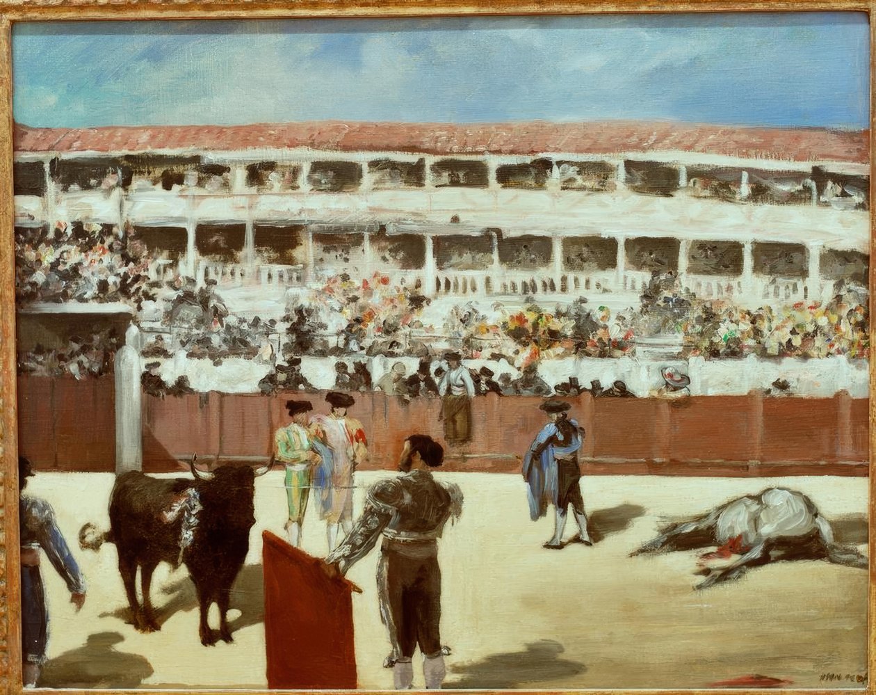 boğa güreşi by Édouard Manet